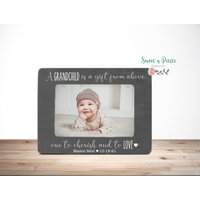 Großeltern Geschenk Bilderrahmen Geschenke Personalisiert Wenn Ein Kind Geboren Wird So Sind 4x6 von SweetnPetiteDesignCo