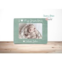 Muttertag Oma Geschenk | Rahmen Für Weihnachtsgeschenk Personalisierter Bilderrahmen Personalisiertes von SweetnPetiteDesignCo