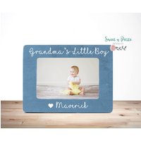 Oma Geschenk Omas Bilderrahmen Nana Es Little Boy Grandma Gift Kleiner Junge Gigi 4x6 von SweetnPetiteDesignCo