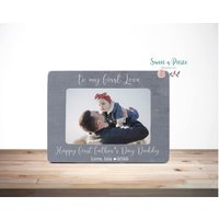 Vatertagsgeschenk Für Neuen Vater, Die Erste Liebe Einer Tochter Ist Ihr Erstes Vater Daddy Frame Und von SweetnPetiteDesignCo