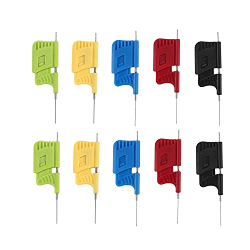 Sweetness 10Pcs SDK08 Test Clip SMD IC Test Hook Clips für Elektrische Tests Ultra Small Clip Test Chip von Sweetness