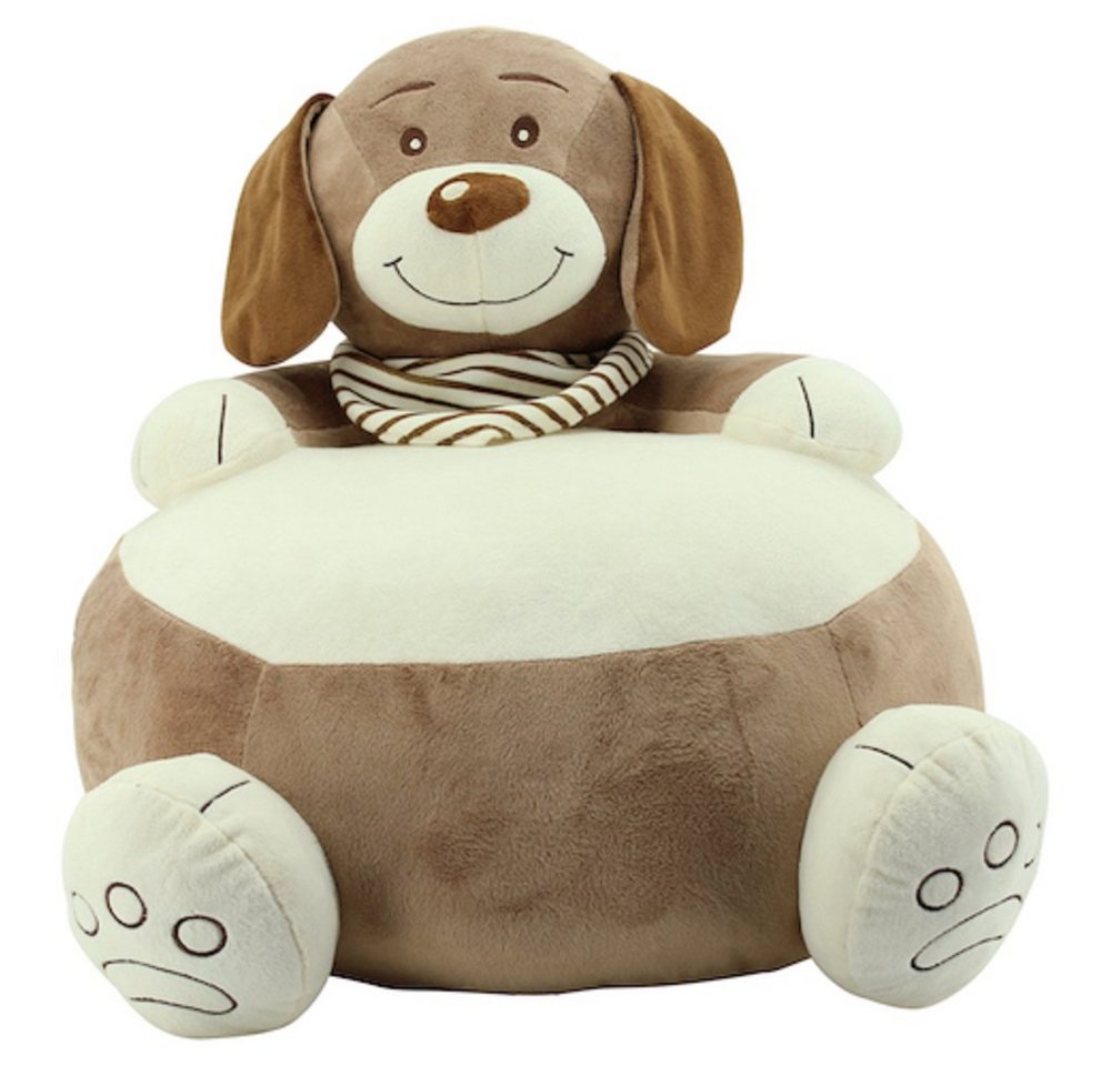 Sweety-Toys Sitzkissen Sweety Toys 7752 Sitzkissen Baby Kinder Sitzsack Hocker Stuhl Hund von Sweety-Toys