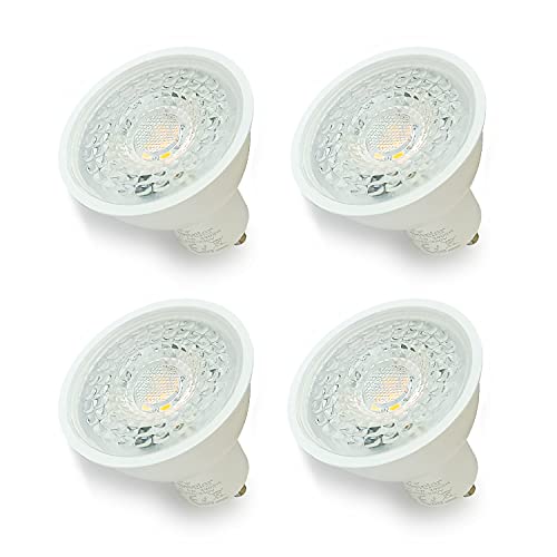 4xSweier 5W GU10 LED Birnen 38° Abstrahlwinkel 430lm warmweißes 3000K 220-240V LED GU10 Strahler, 5W Äquivalent zu 50W Halogen.nicht dimmbar 4xSweier 5W GU10 LED Birnen 38° Abstrahlwinkel 430lm warmweißes 3000K 220-240V LED GU10 Strahler, 5W Äquivalent zu 50W Halogen.nicht dimmbar von Sweier