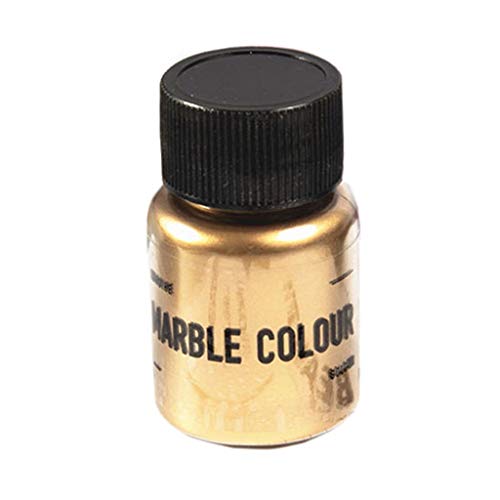 Sweo 15 g Epoxidharz Farbstoff Glitzer Marmor Metallic Pigment Harz Schmuckherstellung, braun, One size von Sdove