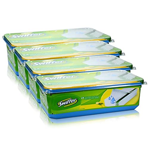 4x Swiffer Wet Wischtücher Nachfüllpackung 24 Tücher von Swiffer
