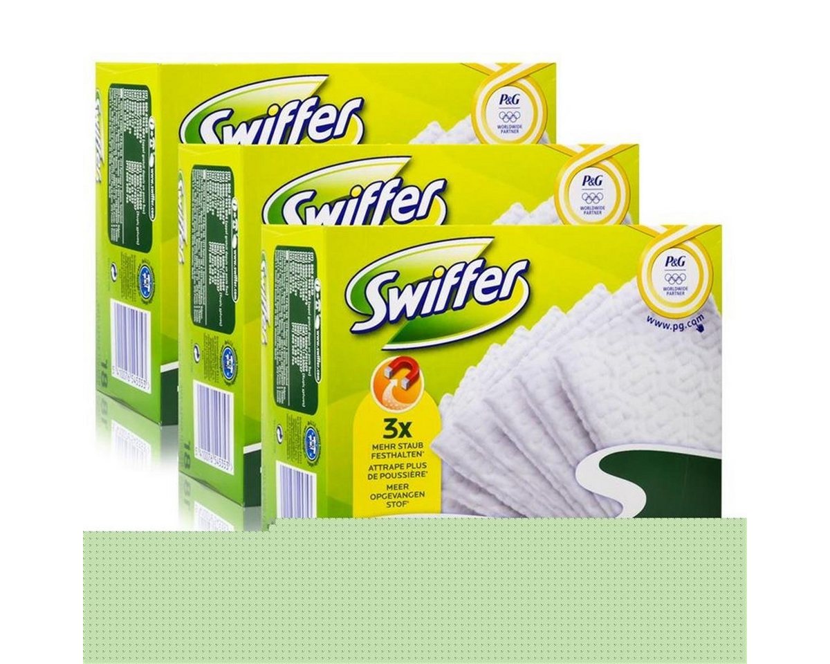 Swiffer 3x Swiffer Trocken Bodenwischtücher 18er Reinigungstücher von Swiffer