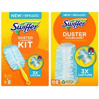 Swiffer DUSTER STAUBMAGNET KIT Staubfangtücher Mikrofaser, 1 Set von Swiffer