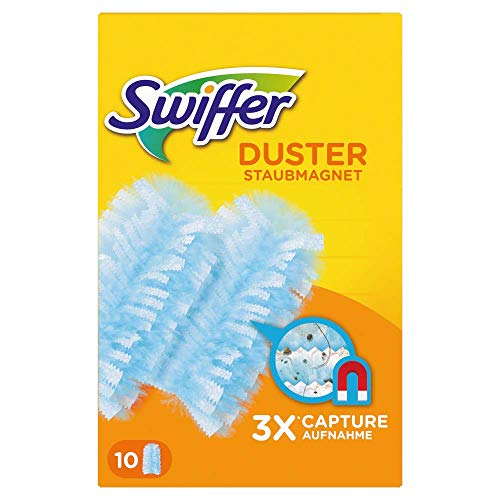 Swiffer Duster Staubmagnet, Nachfüllpackung, 10 Stück, (1 x 10 Tücher) von Swiffer