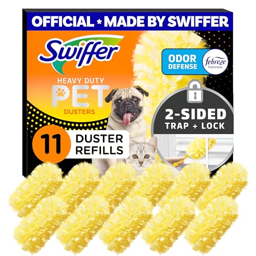 Swiffer 360 Dusters Multi Surface Pet Refills, Febreze Odor Defense, 11 Count von Swiffer