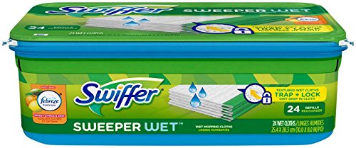 Swiffer Sweeper Wet Mopping Cloths, Refills, Citrus & Light, 24 ct. by Procter And Gamble von Swiffer