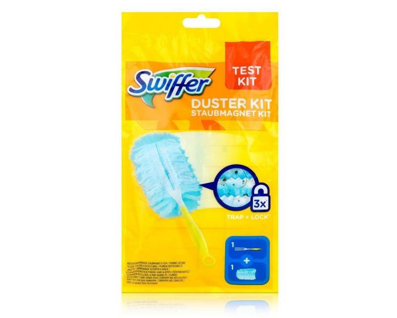 Swiffer Swiffer Duster Kit Staubmagnet Kit - ein Handgriff & ein Tuch Reinigungstücher von Swiffer