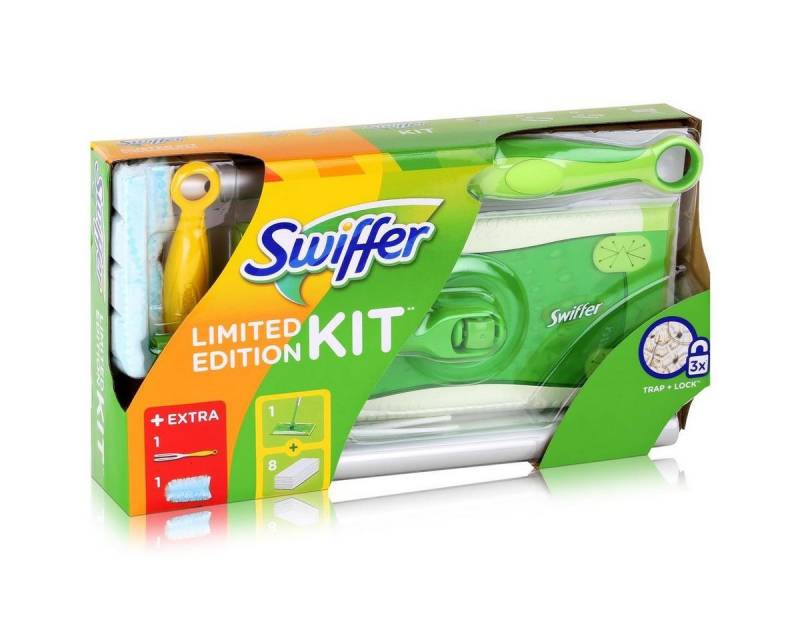 Swiffer Swiffer Limited Edition Starterpack - Tücher + Staubmagnet (1er Pack) Reinigungstücher von Swiffer