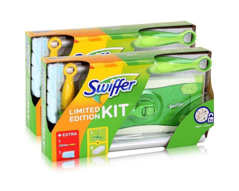 Swiffer Swiffer Limited Edition Starterpack - Tücher + Staubmagnet (2er Pack) Reinigungstücher von Swiffer