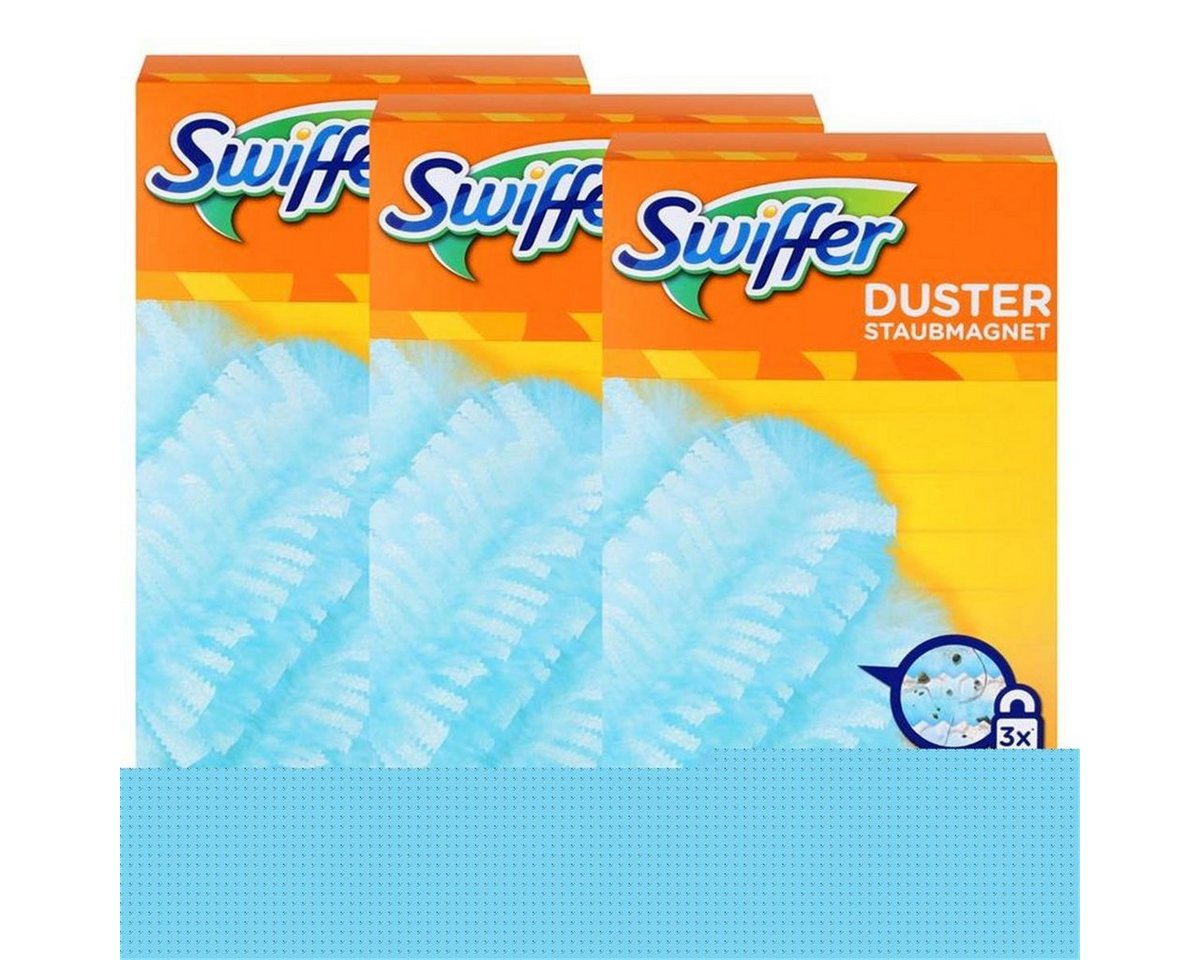 Swiffer Swiffer Staubmagnet Tücher 4er - Nimmt 3x mehr Staub und Haare auf (3e Reinigungstücher von Swiffer