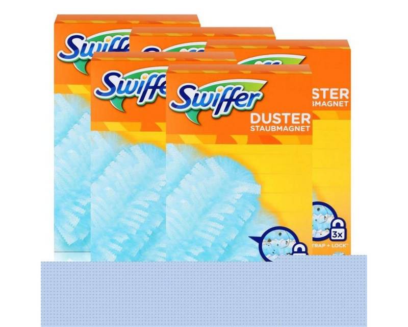 Swiffer Swiffer Staubmagnet Tücher 4er - Nimmt 3x mehr Staub und Haare auf (5e Reinigungstücher von Swiffer