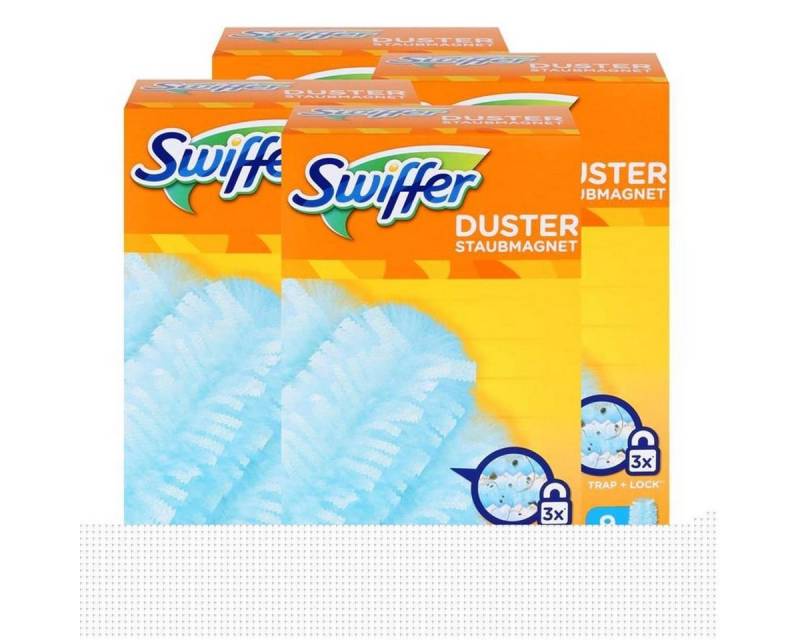 Swiffer Swiffer Staubmagnet Tücher 9er - Nimmt 3x mehr Staub und Haare auf (4e Reinigungstücher von Swiffer