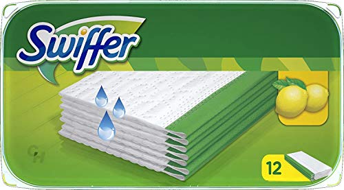 Swiffer Wet Feuchte Boden Wischtücher mit Zitrusduft Nachfüller (12 Stück) von Swiffer