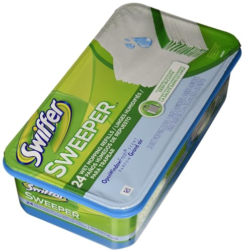 Swiffer PG-3231 Kehrtuch für Nasswischer - wie frische Luft bei offenem Fenster - 24 ct von Swiffer