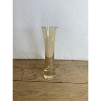 Vintage Blass Gelb Braun Luster Farbige Hohe Glas Vase. in Gutem Zustand von SwiftMillVintage