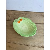 Vintage Grüne Und Rote Tomaten Beswick Ware 269 Große Schüssel. Ein Chip Darunter Sonst in Gutem Zustand von SwiftMillVintage