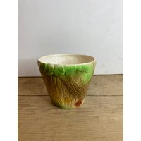 Vintage Withernsea Eastgate Keramik Fauna Baum Design Pflanzentopf/Übertopf in Gutem Zustand von SwiftMillVintage