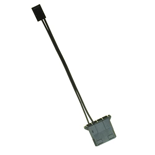 Swiixxer 1 StüCk IDE auf 3 Pin Ventilator Strom Kabel Molex D Stecker Power auf 3 Pin Stecker Computer PC KüHlung Konverter Kabel von Swiixxer
