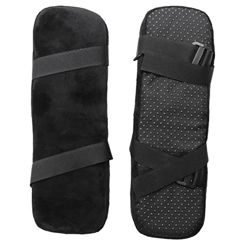 Swiixxer 2 Stücke Stuhl Armlehne Pads Ultra Weich Gedächtnis Schaum Ellenbogen Kissen Unterstützung Universal Fit für Zuhause oder Büro Stuhl für Ellenbogen Relief von Swiixxer