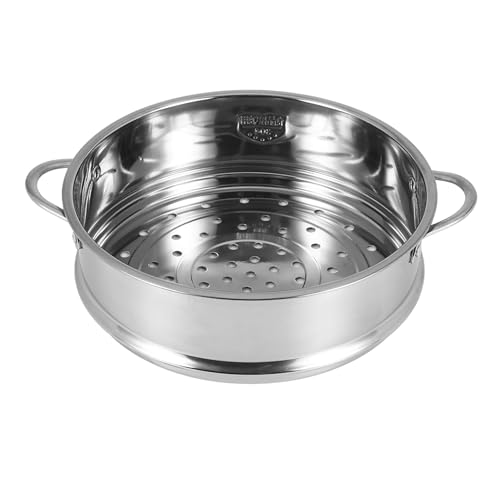 Swiixxer 20 cm Verdickung Food Steam Rack Edelstahldampfer mit Doppelohr für Suppentopf Milchtopf KüChengeräTe von Swiixxer