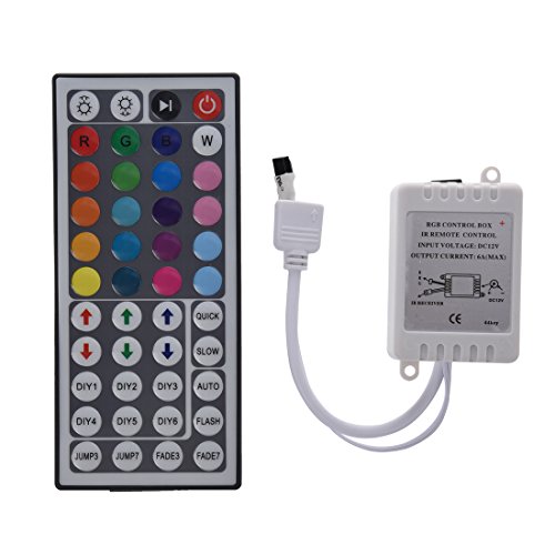 Swiixxer 44Key IR-Fernbedienung fuer RGB 5050 LED-Lichtstreifen von Swiixxer