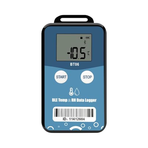 Swiixxer BT06 Mini-Feuchtigkeits-Temperatur-Datenlogger Digital 32000-Punkte Interner Sensor Langstrecken-Bluetooth-Recorder Swiixxer BT06 Mini-Feuchtigkeits-Temperatur-Datenlogger Digital 32000-Punkte Interner Sensor Langstrecken-Bluetooth-Recorder von Swiixxer