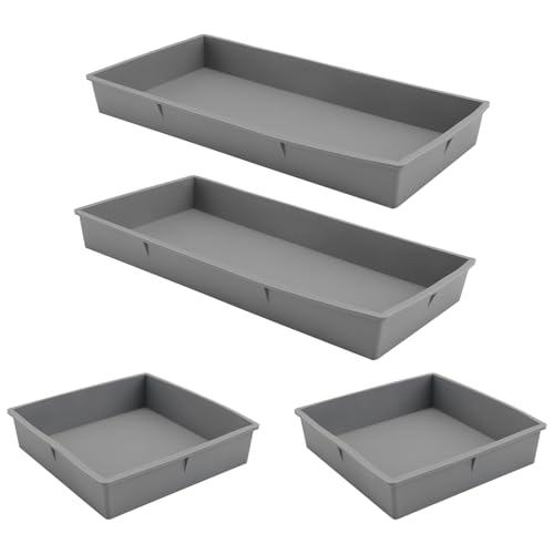 Swiixxer Backblech-Trenner für Einfaches Kochen und Mahlzeitenplanung - Backofen, Mikrowelle, Spülmaschinen-, Kühlschrankfreundliche Antihaftbeschichtete Silikonbackformen-Set. Swiixxer Backblech-Trenner für Einfaches Kochen und Mahlzeitenplanung - Backofen, Mikrowelle, Spülmaschinen-, Kühlschrankfreundliche Antihaftbeschichtete Silikonbackformen-Set. von Swiixxer