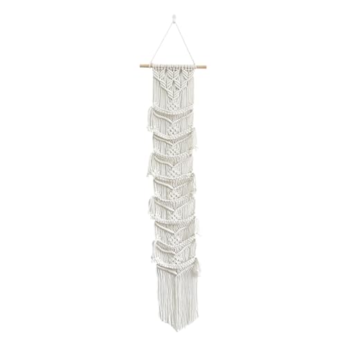 Swiixxer Ball-Cap-Aufhänger – Boho-Makramee-Cap-Halter, Wand-Hut-Organizer für Baseball-Cap-Halter über der Tür, Hutablage für die Wand, Cap-RackB, Langlebiges Beige Swiixxer Ball-Cap-Aufhänger – Boho-Makramee-Cap-Halter, Wand-Hut-Organizer für Baseball-Cap-Halter über der Tür, Hutablage für die Wand, Cap-RackB, Langlebiges Beige von Swiixxer