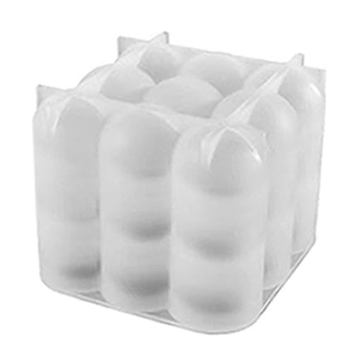 Swiixxer DIY Kerzenhalter Herstellung Aromatherapie Kerzenform Kerze Handgemachte Silikonform Quadratische Kerzenform von Swiixxer