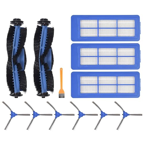 Swiixxer Set für RoboVac 11S MAX, RoboVac 30C MAX, RoboVac G10, RoboVac G30, Edge-13 StüCke Teil BüRsten Filter von Swiixxer