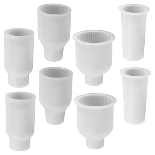 Swiixxer Vasenformen, 8-Teilig, Blumenknospen-Topfform, Kleiner Blumentopf, DIY-Blumenbehälterform für Sukkulenten Swiixxer Vasenformen, 8-Teilig, Blumenknospen-Topfform, Kleiner Blumentopf, DIY-Blumenbehälterform für Sukkulenten von Swiixxer