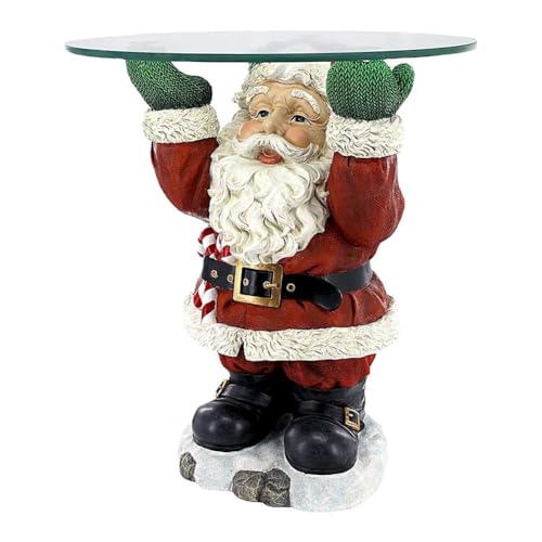 Swiixxer Weihnachts-Snack-Tablett mit Weihnachtsmann-Motiv, Lustige Weihnachts-Dekoration, Langlebig von Swiixxer