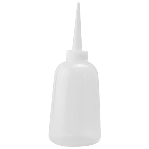 Swiixxer klaren weissen Kunststoff-Sauce oel Fluessigkeitsabgabe Squeeze-Flasche 300ml von Swiixxer