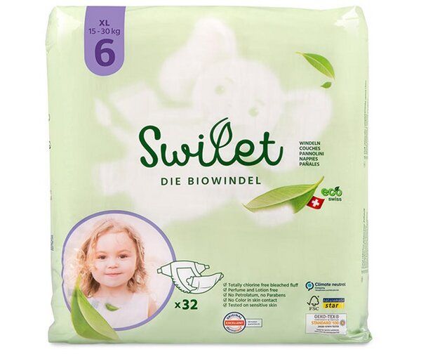 Swilet Biowindel XL 15-30kg / (32STK) Beutel von Swilet