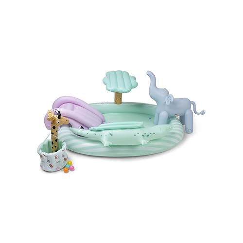 Swim Essentials Aufblasbarer Spielpool mit Rutsche und Zubehör Swim Essentials Aufblasbarer Spielpool mit Rutsche und Zubehör von Swim Essentials