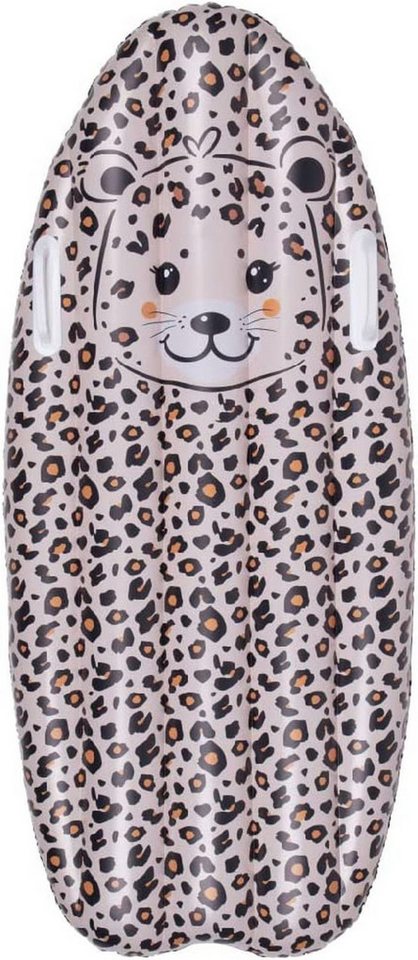 Swim Essentials Luftmatratze Swim Essentials Surfbrett Beige Leopard 120 cm von Swim Essentials