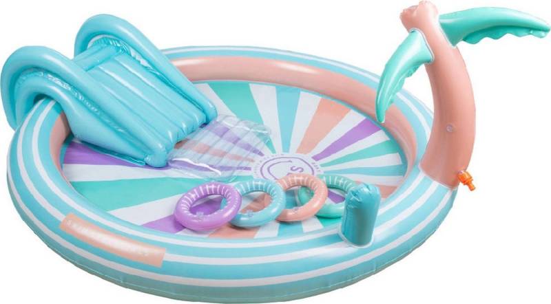 Swim Essentials Pool Swim Essentials Abenteuer Pool Regenbogen 183 x 150 cm von Swim Essentials