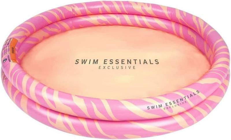 Swim Essentials Pool Swim Essentials Swimming Pool 100 cm Pink Zebra 100 x 17 cm von Swim Essentials