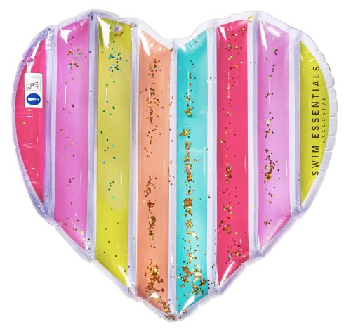 Swim Essentials Strandmatte Rainbow Heart von Swim Essentials