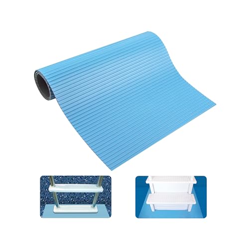 Swimline Hydrotools Leiterschutzmatte für oberirdische Pools, 114,4 x 127,7 cm. Sorgt für Sicherheit und Stabilität unter Leitern und Stufen. Hochwertiges, langlebiges Material Swimline Hydrotools Leiterschutzmatte für oberirdische Pools, 114,4 x 127,7 cm. Sorgt für Sicherheit und Stabilität unter Leitern und Stufen. Hochwertiges, langlebiges Material von Swimline