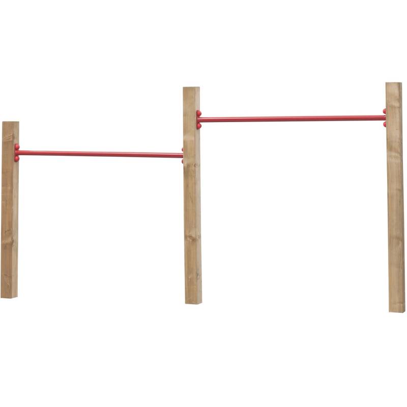 SwingKing Doppel-Reckstange 280 cm x 9 cm x 240 cm von SwingKing