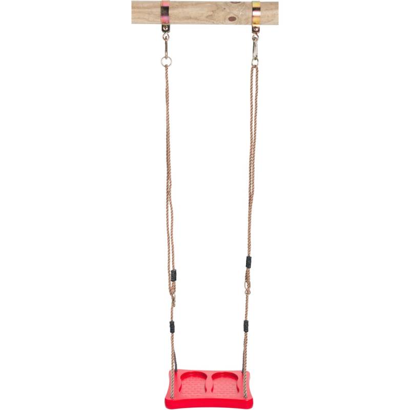 SwingKing Schaukelbrett Fußschaukel Rot 36 cm x 36 cm x 8 cm von SwingKing