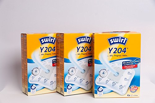 3 x Swirl Y 204 MP Plus AirSpace StaubsaugerbeutelStaubbeutel Microvlies 3 x Swirl Y 204 MP Plus AirSpace StaubsaugerbeutelStaubbeutel Microvlies von Swirl