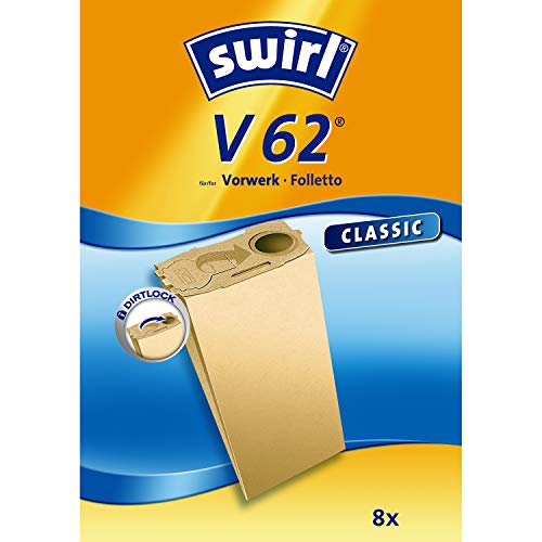 Swirl V 62 SpezialpapierStaubsaugerbeutel für Vorwerk von Swirl