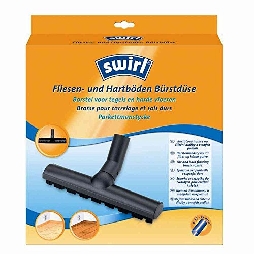 Swirl Fliesen und Hartböden Bürstdüse (Staubsaugerdüse mit Bürstenleiste aus Naturhaar, 32mm-35mm, Passend z.B. für Miele, Siemens, Bosch, Philips, Kärcher, AEG, Samsung, Rowenta) Swirl Fliesen und Hartböden Bürstdüse (Staubsaugerdüse mit Bürstenleiste aus Naturhaar, 32mm-35mm, Passend z.B. für Miele, Siemens, Bosch, Philips, Kärcher, AEG, Samsung, Rowenta) von Swirl
