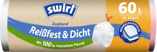 Swirl 216410 Müllsack 60l (B x H) 68cm x 73cm 10St. von Swirl